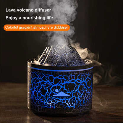 180Ml Volcano Diffuser Humidifiers Jellyfish Mist Volcano Air Humidifier Portable Aromatherapy Diffuser for Bedroom Office Yoga