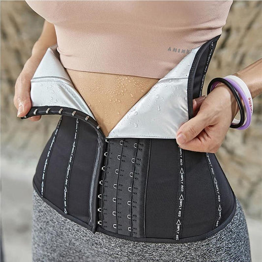 Waist Trainer, 1 Count Sauna Sweat Belt Sweat, Tummy Control Corset, Sports Shapewear for Women, Gym Accessories, Eid Al-Adha Gift