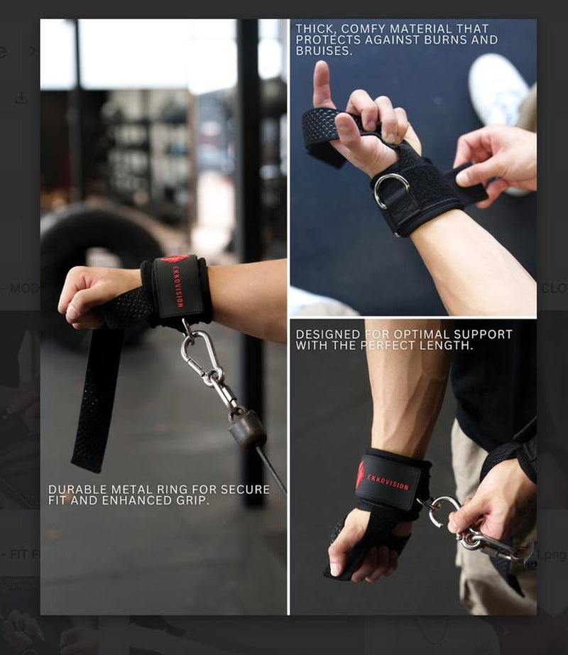 EKKO Lifting Strap - Strength Training Accessory for Fitness and Exercise - Versatile Design for Various Strength Training Activities