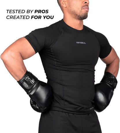 Essential Gel Boxing Gloves for Men & Women, Kickboxing MMA, Muay Thai Gloves and Heavy Bag Training Punching & Sparring