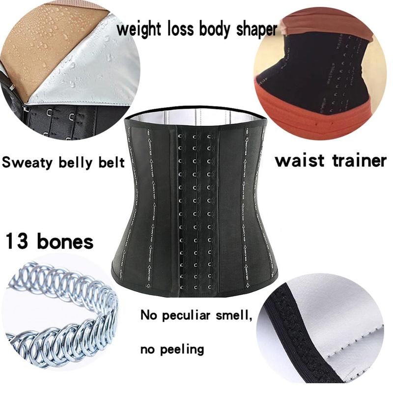 Waist Trainer, 1 Count Sauna Sweat Belt Sweat, Tummy Control Corset, Sports Shapewear for Women, Gym Accessories, Eid Al-Adha Gift